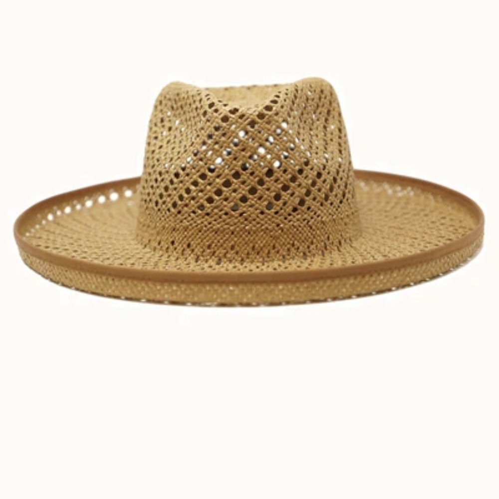 Stylish Tan Woven Hat